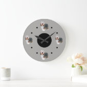 Bartollie-Thema Große Wanduhr (Zuhause)