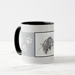 Bartollie Zeichnend - Niedliche Original Hunde Kun Tasse