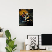 Bartolomé Esteban Murillo Der Säugling Christus Poster (Heimbüro)