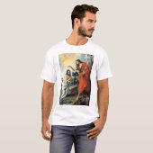 Bartolomé Esteban Murillo die Taufe von Christus T-Shirt (Vorne ganz)