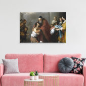 Bartolome Esteban Murillo-Rückkehr des Prodigalen Leinwanddruck (Insitu (Wohnzimmer))