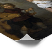 Bartolome Esteban Murillo-Rückkehr des Prodigalen Poster (Ecke)