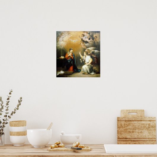 Bartolomé Esteban Murillo Verkündigung Poster (Küche)