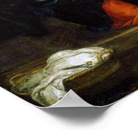 Bartolomé Esteban Murillo Verkündigung Poster (Ecke)