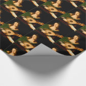 Bartolomeo Veneto Lady Lute Porträt Geschenkpapier (Ecke)