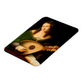 Bartolomeo Veneto Lady Lute Porträt Magnet (Linke Seite)