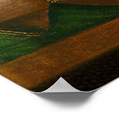 Bartolomeo Veneto Lady spielt eine Latte CC1161 Poster (Ecke)