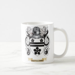 Bartolomeo-Wappen (Familienwappen) Kaffeetasse