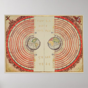 Bartolomeu Velho Zahl der himmlischen Körper Poster