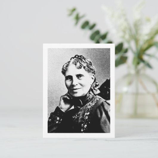 Barton ~ Clara Gründer des amerikanischen Roten Kr Postkarte (Stehend Vorderseite)