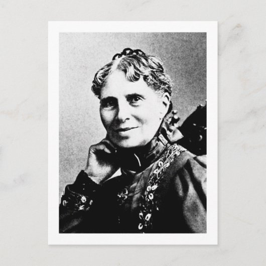 Barton ~ Clara Gründer des amerikanischen Roten Kr Postkarte (Vorderseite)