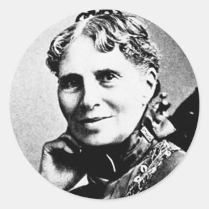 Barton ~ Clara Gründerin Amerikanisches Rotes Kreu Runder Aufkleber