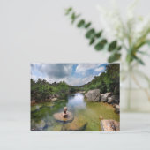 Barton Creek 15 - Austin Texas Postkarte (Stehend Vorderseite)