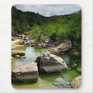 Barton Creek 2 - Austin Texas Mousepad