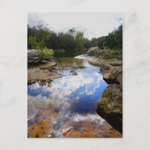 Barton Creek 9 - Austin Texas Postkarte
