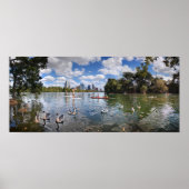 Barton Creek am Lady Bird Lake in Austin, Texas Poster (Vorne)