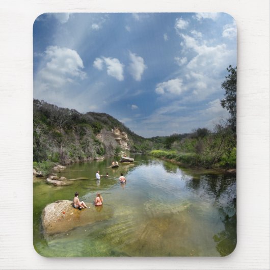 Barton Creek - Austin Texas 14 Mousepad (Vorne)