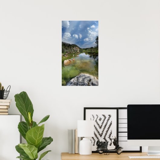Barton Creek - Austin Texas 14 Poster (Heimbüro)