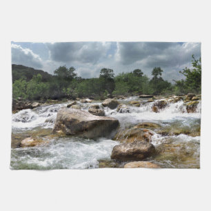 Barton Creek Greenbelt Wasserfälle - Austin, Texas Küchentuch