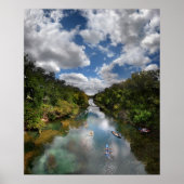 Barton Creek Kayaks - Austin Texas Poster (Vorne)