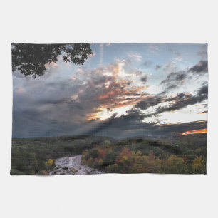 Barton Creek Sunset - Austin, Texas Küchentuch