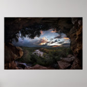 Barton Creek Sunset - Austin, Texas Poster (Vorne)