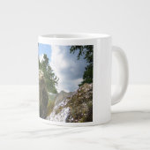 Barton Creek Waterfall 4 - Austin Texas Jumbo-Tasse (Vorderseite Rechts)