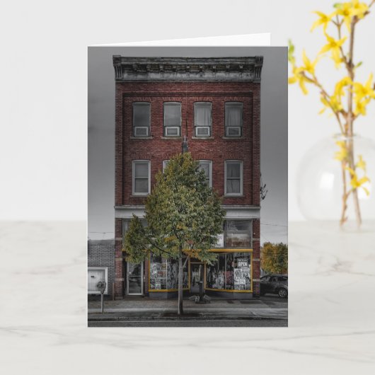 Barton & Fisher Hardware Store Nr. 1 Farbversion Karte (Gelbe Blume)