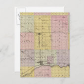 Barton Landkreis, Kansas Postkarte (Vorne/Hinten)