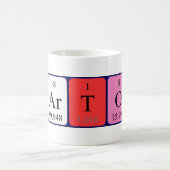 Barton Periodenname Tasse (Mittel)