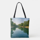 Barton Springs Tote Bag - Austin Texas Design Tasche (Rückseite)