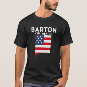 BARTON USA Staat America Travel New Mexico New Me T-Shirt