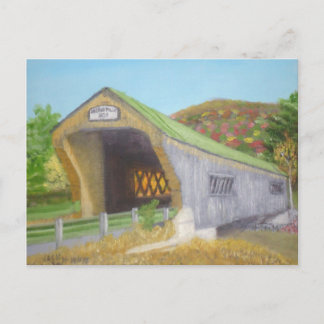 Bartonsville Covered Bridge Postkarte