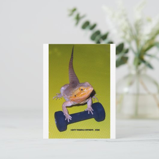 Bartonübungen Postkarte (Stehend Vorderseite)