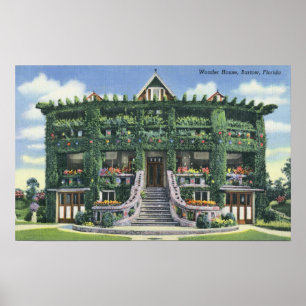 Bartow, Florida - Vorderansicht des Wunders Poster
