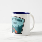 Bartram Trail Georgia North Carolina Zweifarbige Tasse (VorderseiteRechts)