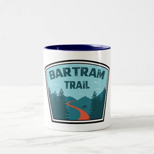 Bartram Trail Georgia North Carolina Zweifarbige Tasse (Mittel)