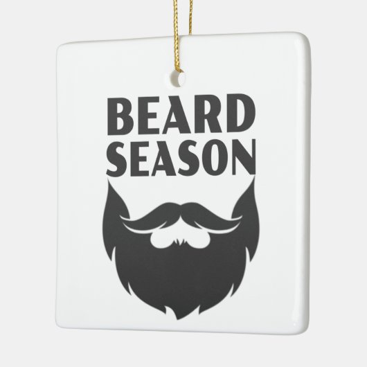 Bartsaison Keramikornament (Links)