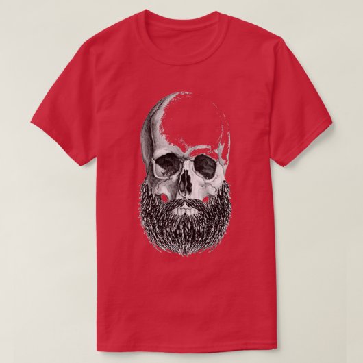 Bartschädel 7 T-Shirt (Design vorne)