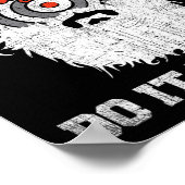 Bartspieler machen es besser Funny Dartboard Poster (Ecke)