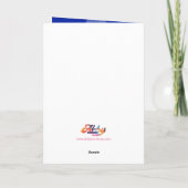 Baruch Dayan HaEmet Karte (Rückseite)