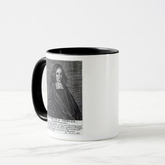 Baruch de Spinoza Tasse (Vorderseite Links)