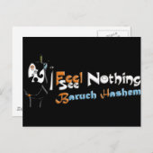 Baruch Hashem Postkarte (Vorne/Hinten)