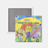 Baruch Magnet (Vorderseite/Rückseite)