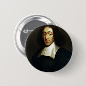 Baruch Spinoza Button (Vorne & Hinten)