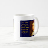 Baruch Spinoza Kaffeetasse (VorderseiteRechts)