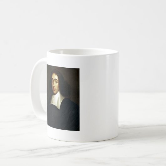 Baruch Spinoza Kaffeetasse (Vorderseite Links)