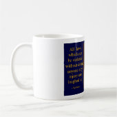 Baruch Spinoza Kaffeetasse (Links)