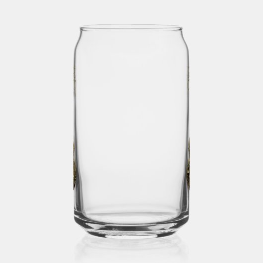 Barware Glas mit Sage City Band Design. (Links)