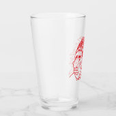 Barware Glass Tumbler - Indian Chief Design (Rechts)